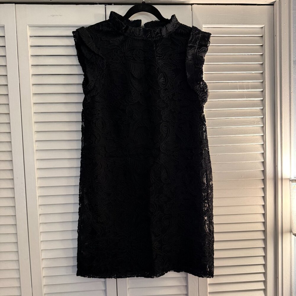 Express Women's Lace black mini dress